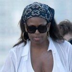 PHOTOS: Some Are Calling Michelle Obama's Weekend Outfit 'Inappropriate.' You Decide If That's The Case.